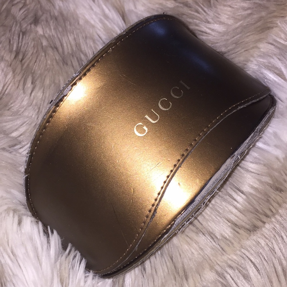 Authentic Gucci glasses case